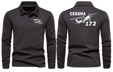 CESSNA 172 LONG SLEEVE POLO